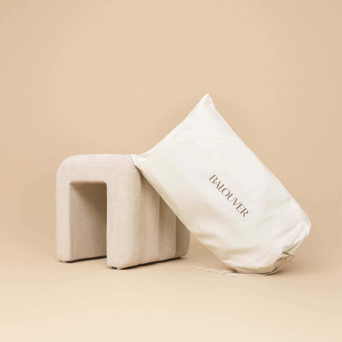 BALOUVER Hundetasche Cord Sandstone Beige